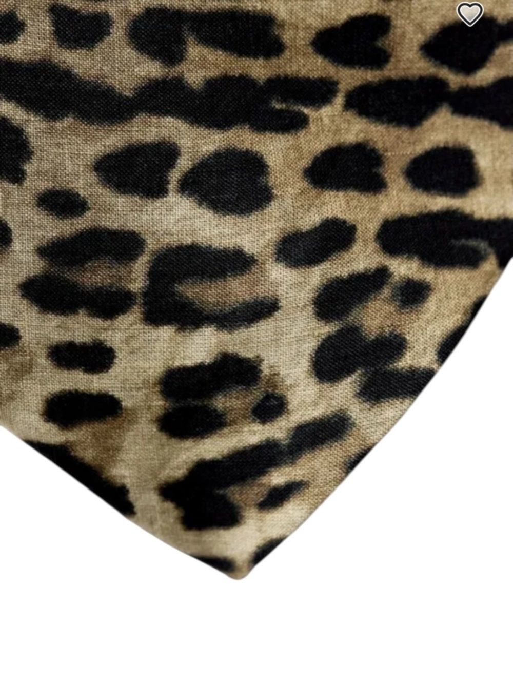 ZARA Linen Leopard Print Halter Dress Size L Open Back Mini - Picture 5 of 12